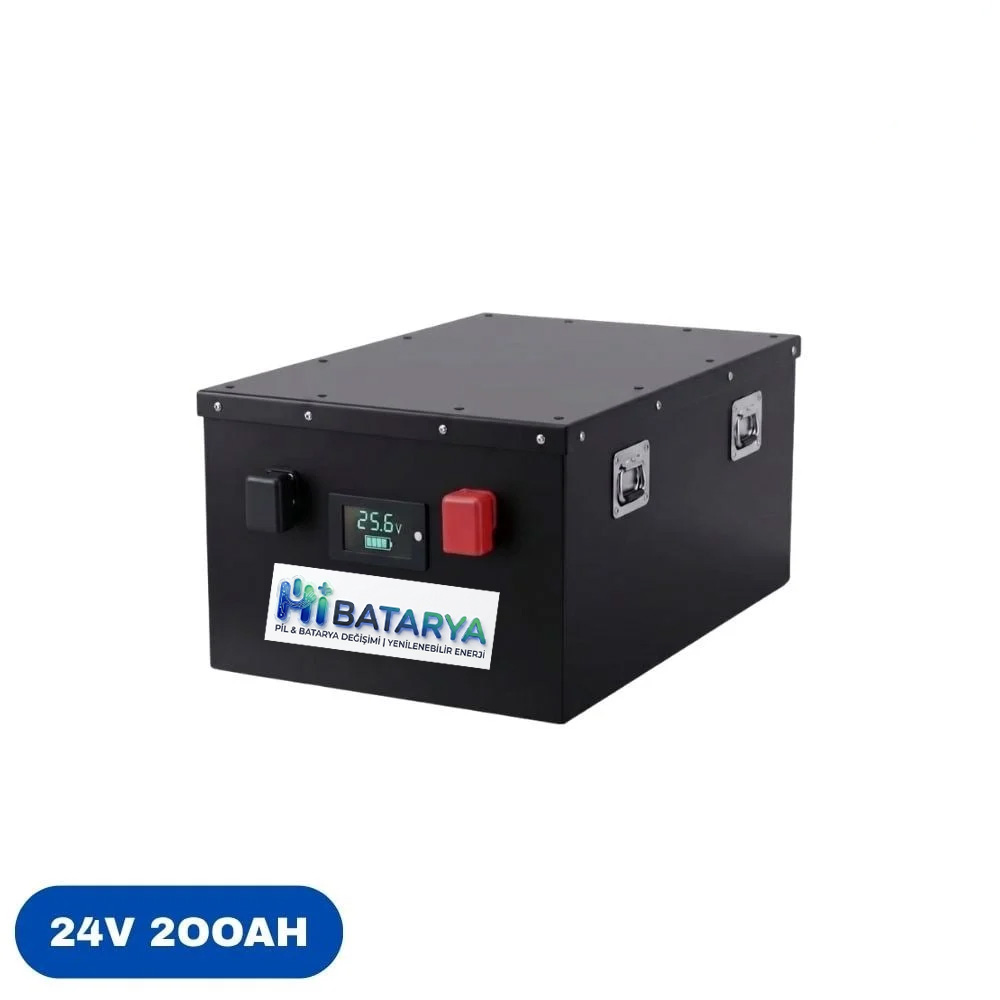 Hi Batarya 24V 200Ah LiFePO4 Marin Tekne Aküsü